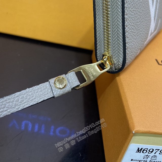 LV專櫃新款錢包 路易威登Zippy零錢包 Monogram圖案壓紋 M69797 LV拉鏈短錢包  ydh4392